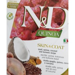 N&D Quinoa Skin&Coat Quail&Coc                    