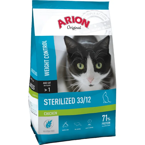 Arion Cat Sterilized 7,5kg CHI                    