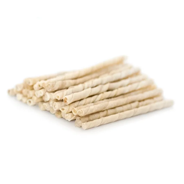 Twisted Sticks 8mm 100stk Whit                    