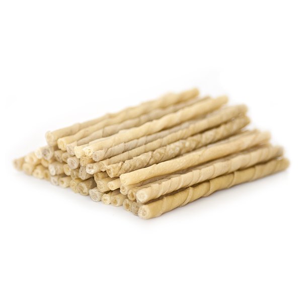 Twisted Sticks 8mm 100stk Natu                    