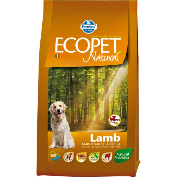 Ecopet NATURAL Lamb 12kg                          