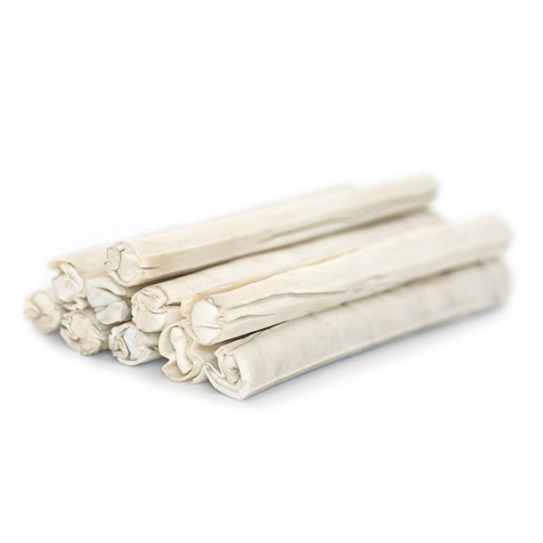 Pressed Stick White 20x2cm 10s                    