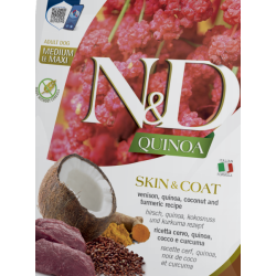 N&D Quinoa Skin&Coat Venison&C                    