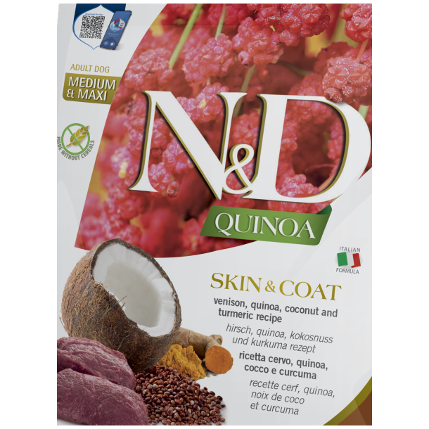 N&D Quinoa Skin&Coat Venison&C                    