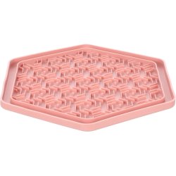 Lick Pad Jelly 24x21cm Pink/Gr                    