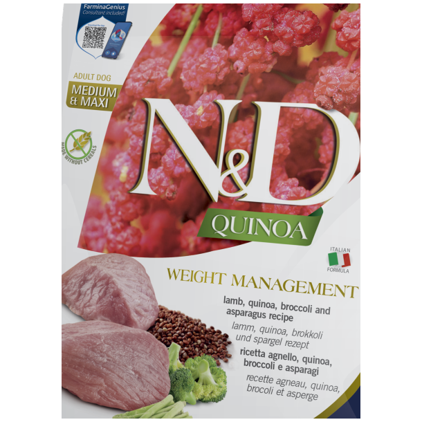 N&D Quinoa Light Lam&Broccoli                     