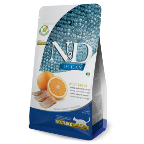 N&D CAT Ocean Neutered Herring                    