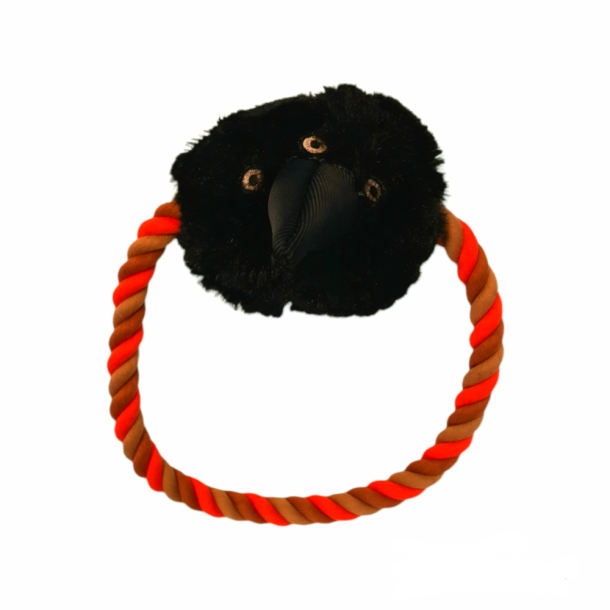 Crow with rope 14cm                               
