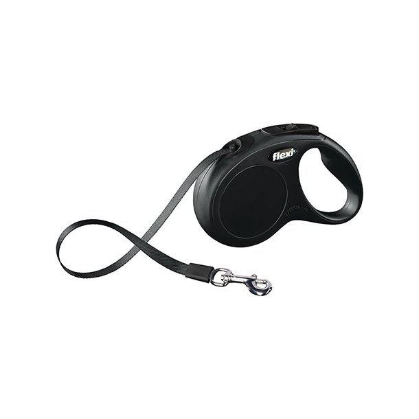 Flexi New Classic S 5M Sort B�                    