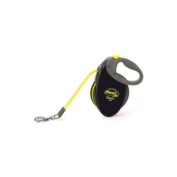 Flexi Giant L 8M Neon/sort B�n                    