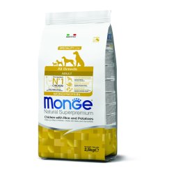 Monge Chicken/Rice/Potato2,5kg                    