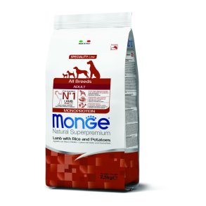Monge Lamb,Rice&Potatoes 2,5kg                    