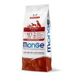 Monge Lamb,Rice&Potatoes 12kg                     