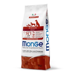 Monge Lamb,Rice&Potatoes 12kg                     