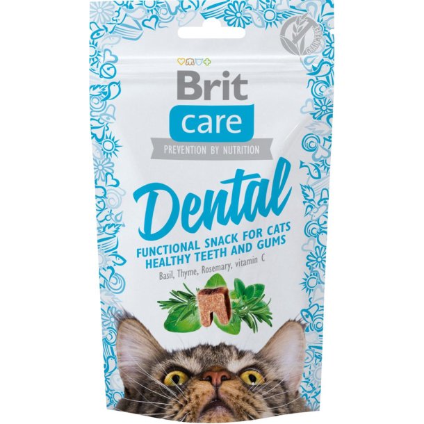 Brit Care Cat Snack Dental 50g                    