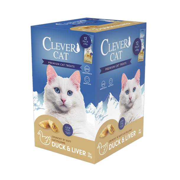 Clever Cat Pillows Duck&Lever                     