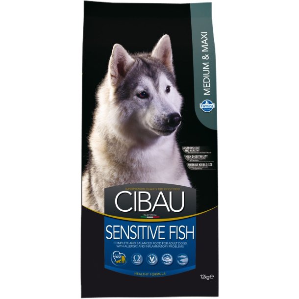 Cibau Sensitive Fish 12kg                         