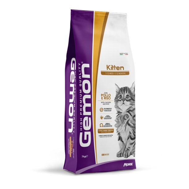 Gemon Cat Kitten 7kg Chicken/K                    