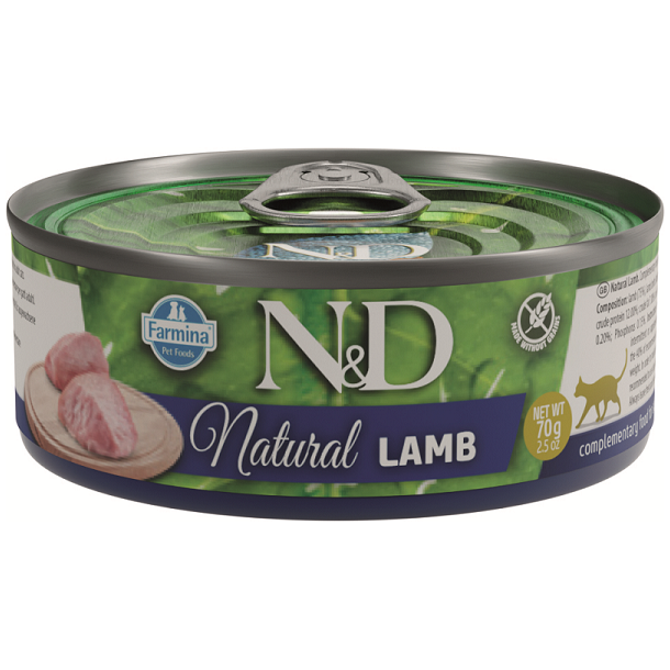 N&D Cat Natural Meat Lamb                         