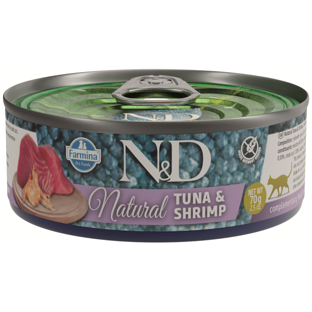 N&D Cat Natural Tuna&Shrimp                       