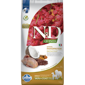 N&D Quinoa Skin&Coat Quail&Coc                    