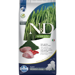 N&D Spirulina Lam&Woldberry Pu                    