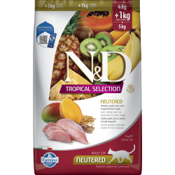 N&D CAT Tropical Chicken Ne4+1                    