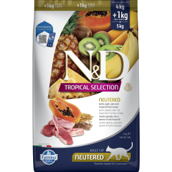 N&D CAT Tropical Lam Neut.4+1k                    