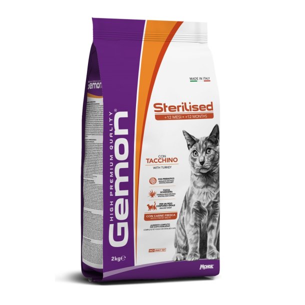 Gemon Cat Sterility 2kg Kalkun                    