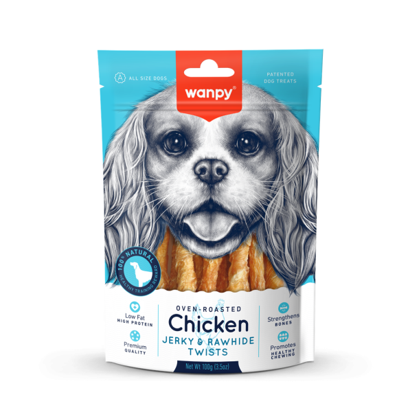 Wanpy Chicken Jerky&Rawhide100                    