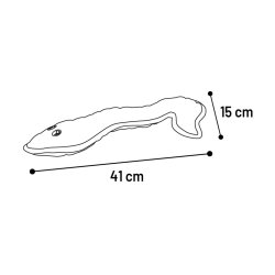 Toy Mesci Snake Orange 41x15x5                    