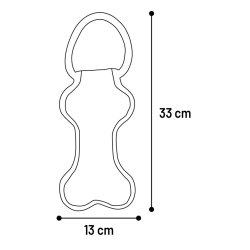 Toy Mesci Bone Orange 33x13x5c                    