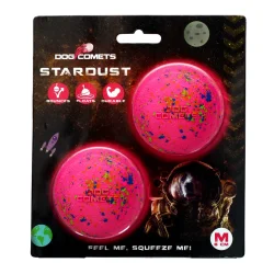 Dog Comets Ball Stardust Pink                     