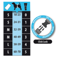 Hunde Pants Plastik Buckle XS                     