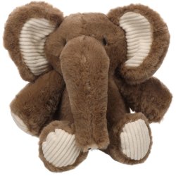 Toy Fannie Elephant Brown S                       