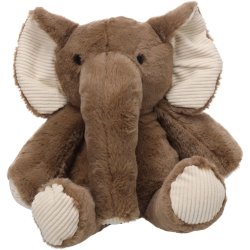 Toy Fannie Elephant Brown L                       