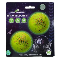 Dog Comets Ball Stardust Green                    