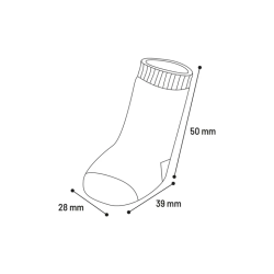 Pet Socks 4stk XS                                 