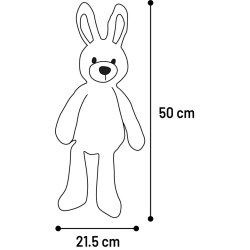 DT Roza Rabbit Pink 21,5x14x50                    