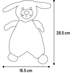 DT Roza Dog Pink 16,5x7x28,5cm                    