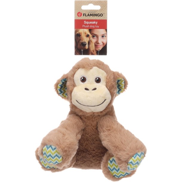 Toy Drala Sitting Monkey Brown                    