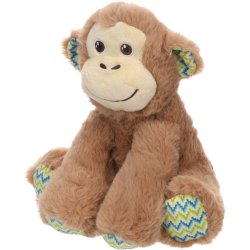 Toy Drala Sitting Monkey Brown                    