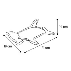 DT Dobbla Hammerhead Shark gre                    