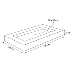 Basket Carlota Firk.125x90x17c                    
