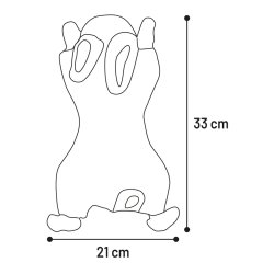 DT Forre Rabbit Brown L                           