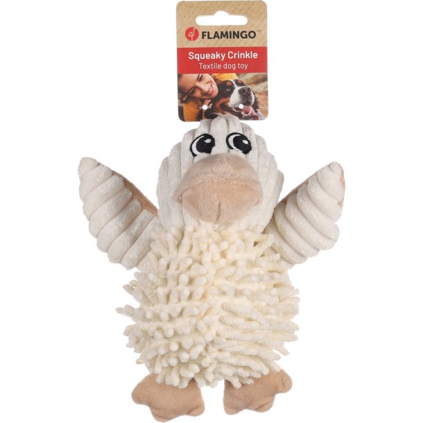 DT Flufa Duck beige 21x15x18cm                    