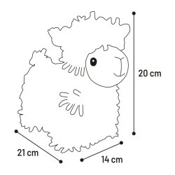 DT Flufa Llama Beige                              