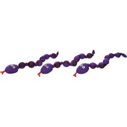 Toy Snala Snake Purple L                          