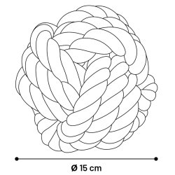 DT Cotton Jim Ball Bleau/White                    