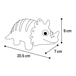 DT Puga Latex Dino Grey L                         